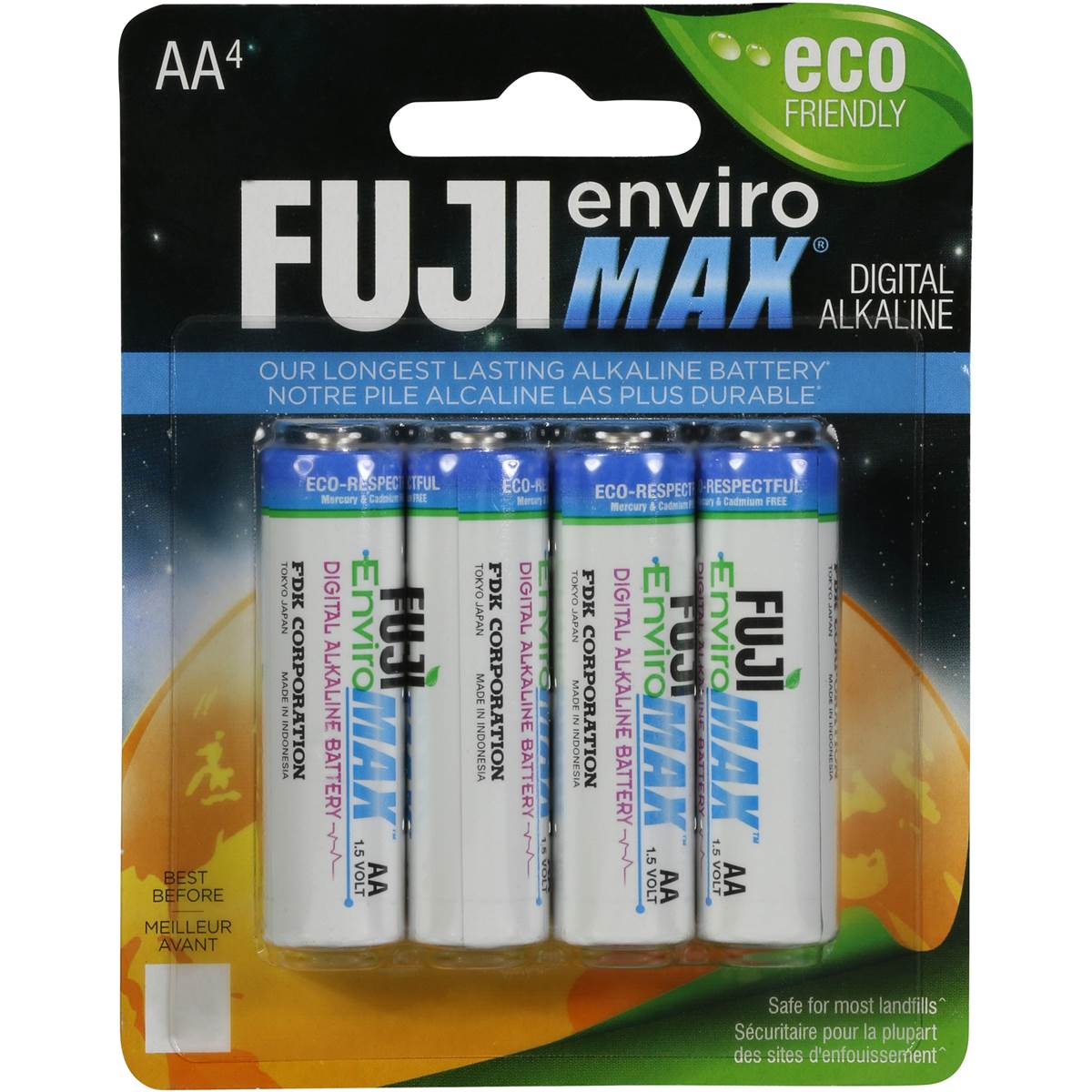 Fuji Digital Alkaline Aa Batteries 4pk Woolworths