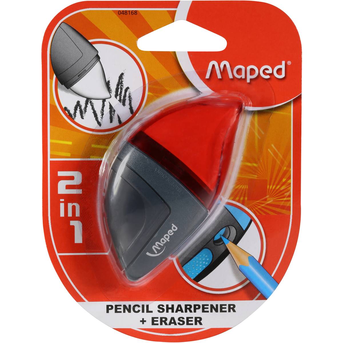 Maped Sharpener & Eraser Eraser & Sharpener Each Woolworths