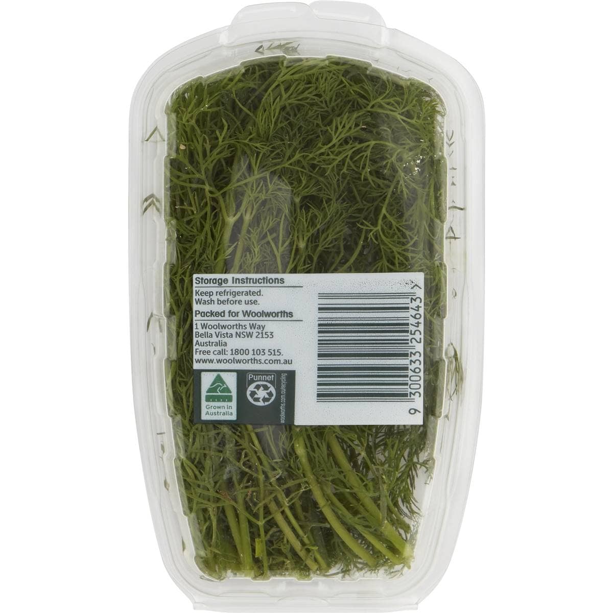 Woolworths Dill Fresh Herb 15g Woolworths