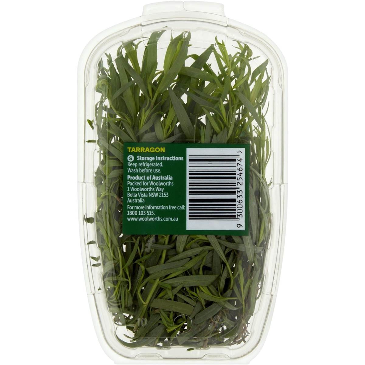 Woolworths Tarragon Fresh Herb 10g Woolworths