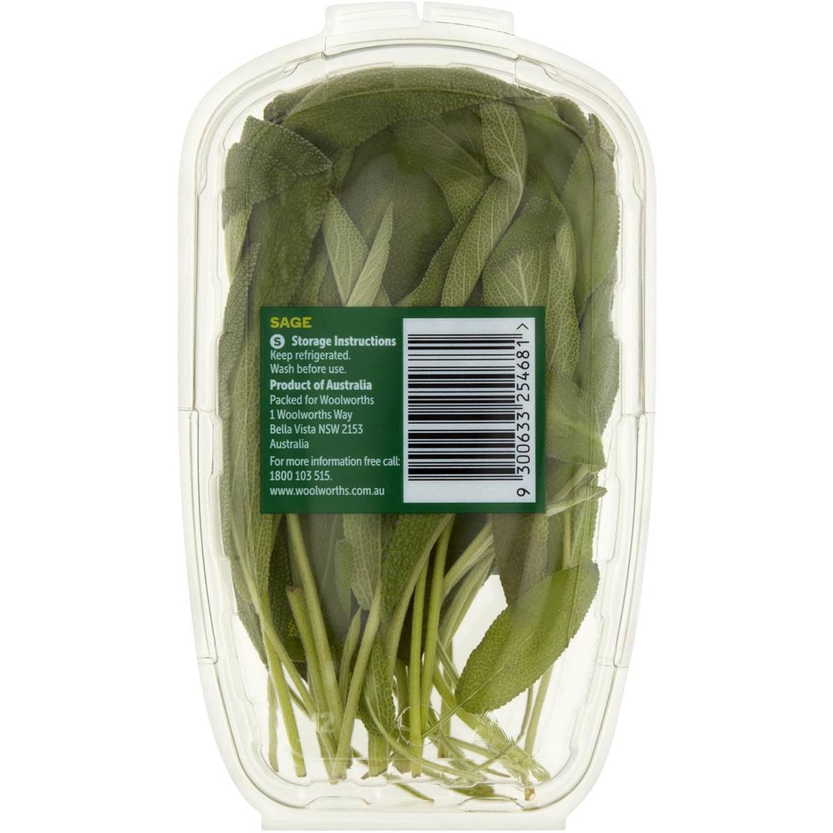 Woolworths Sage Fresh Herb 10g Woolworths