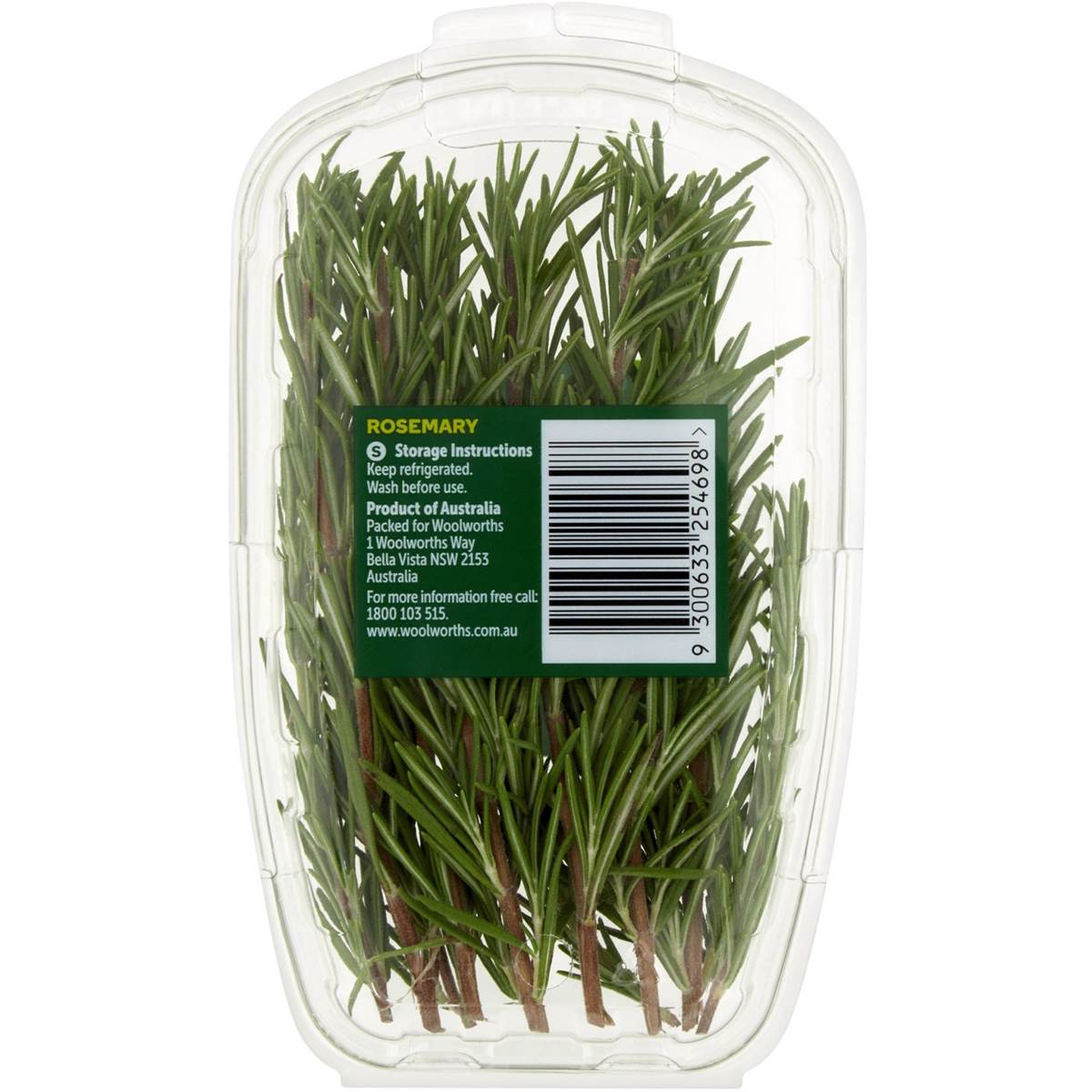 Woolworths Rosemary Fresh Herb 10g Woolworths