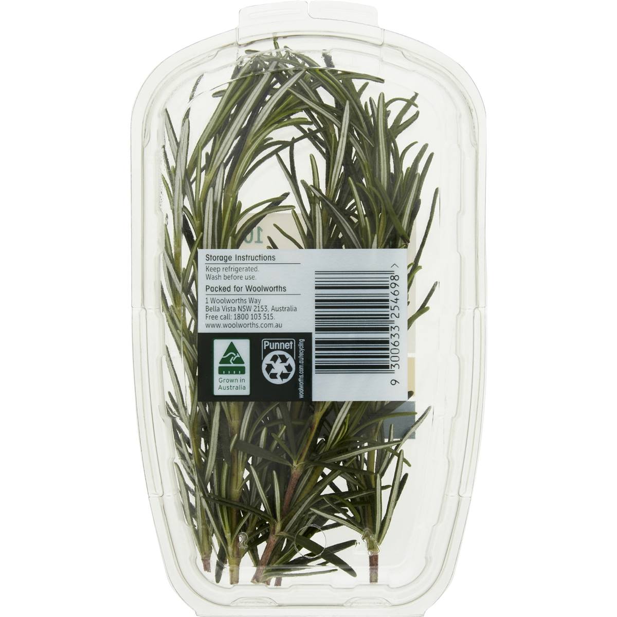 Woolworths Rosemary Fresh Herb 10g Woolworths