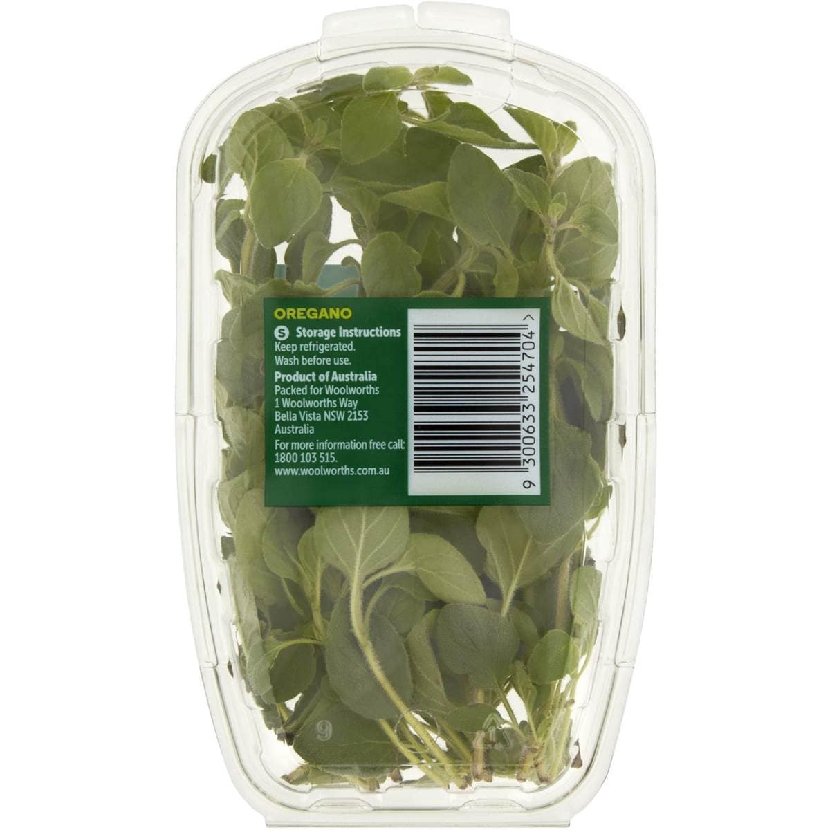 Oregano Fresh Herb 10g Woolworths