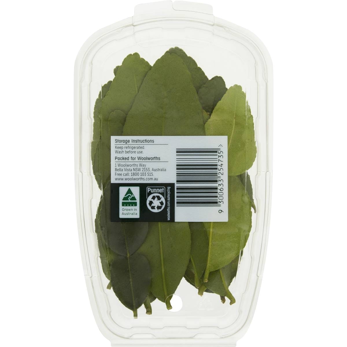 Woolworths Kaffir Lime Leaf Fresh Herb 10g Woolworths