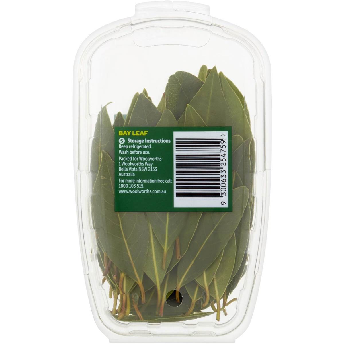 Woolworths Bay Leaf Fresh Herb 10g Woolworths