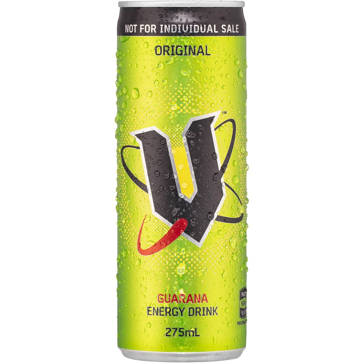 V Energy Drink 6x275ml Woolworths