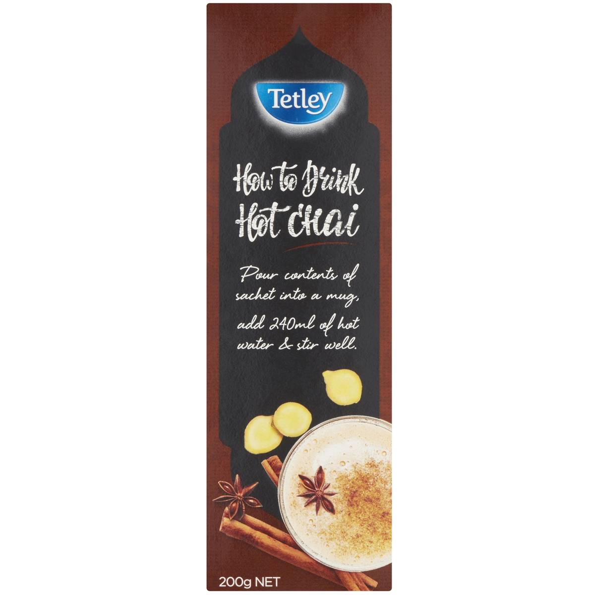 Tetley Chai Latte Classic Sachets 8 Pack Woolworths