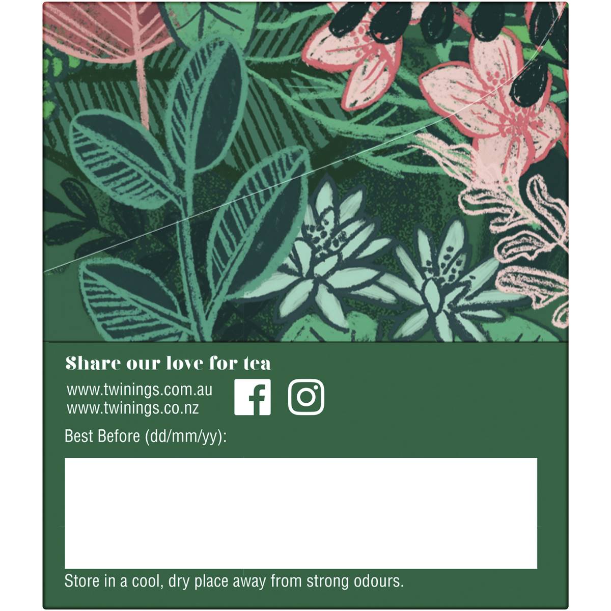 Twinings Asha Blissful Green Jasmine Scented Organic Green Tea Bags 18