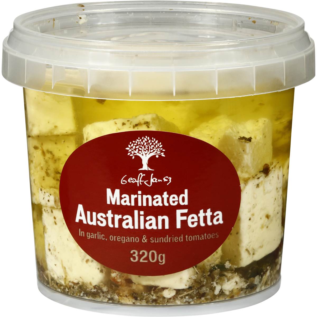Geoff Jansz Marinated Australian Fetta 320g Woolworths