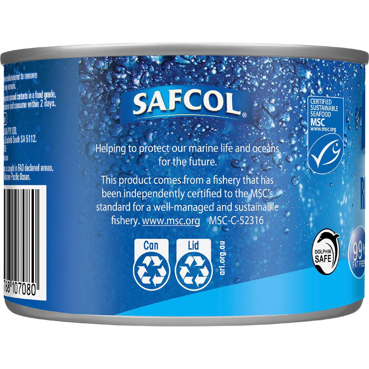 Safcol Responsibly Fished Tuna In Spring Water 425g Woolworths