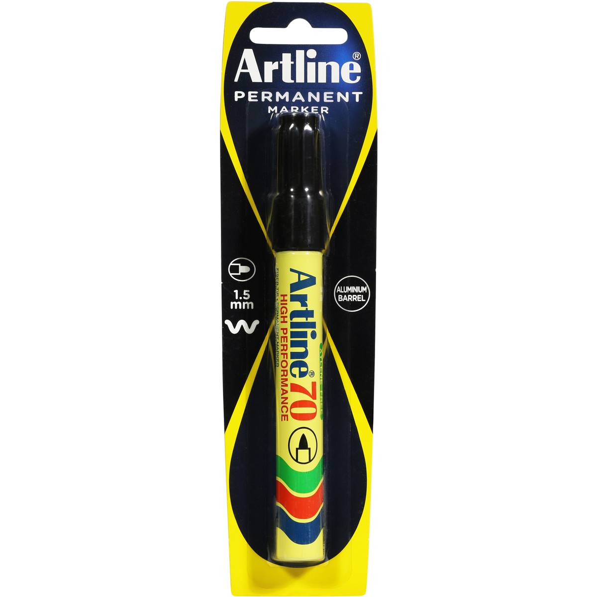 Artline Permanent Marker 70 Black Each | Woolworths