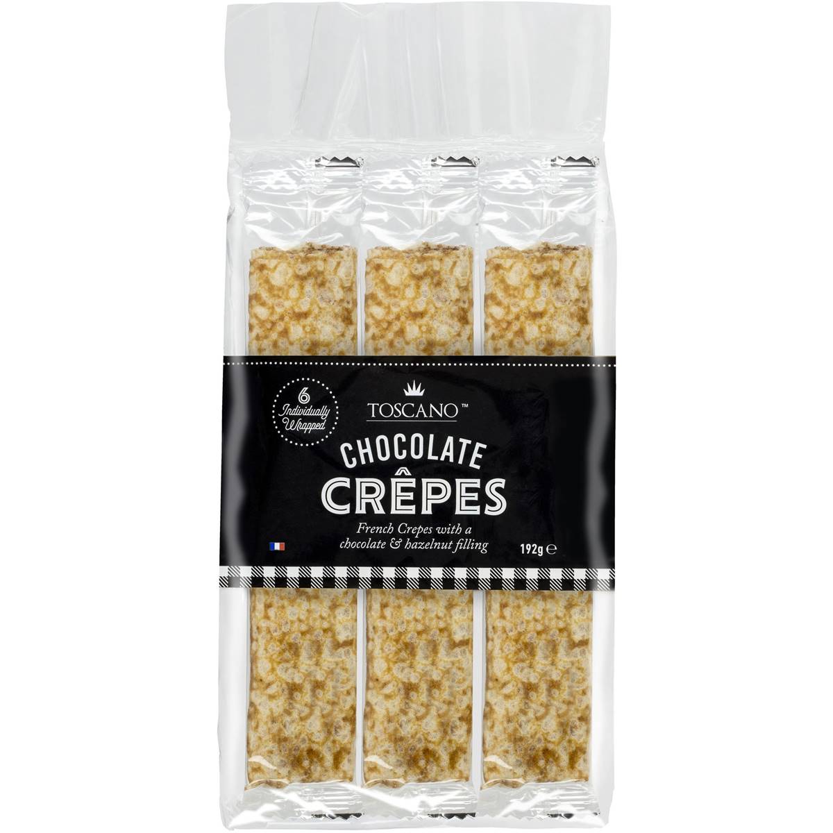 Toscano Chocolate Filled Crepes 192g Woolworths
