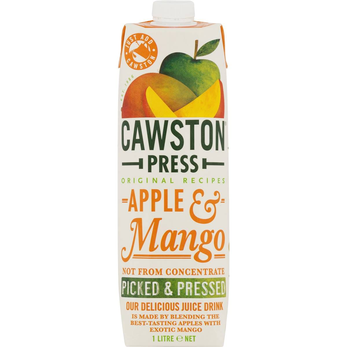 Cawston Press Apple & Mango Juice 1l Woolworths