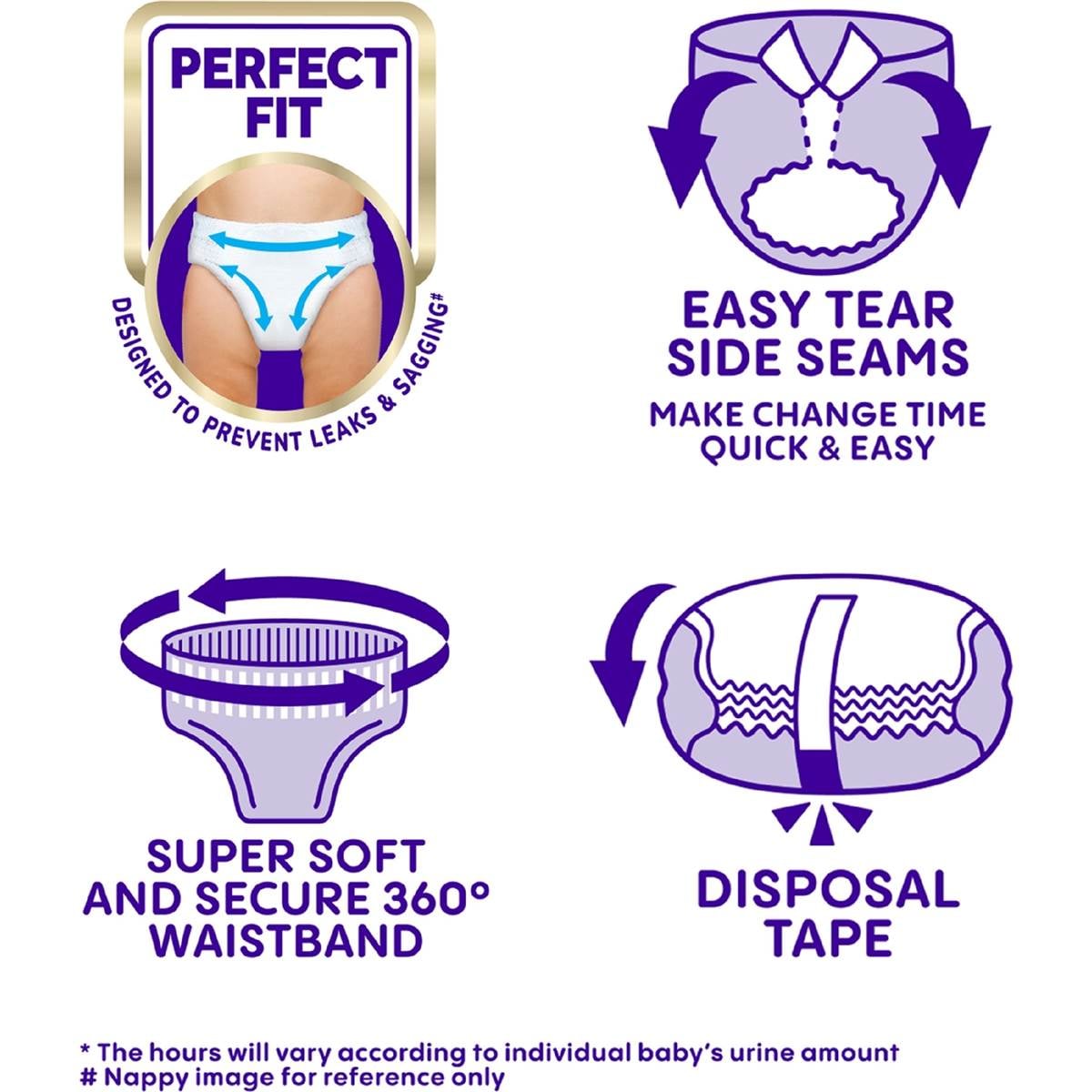 Babylove Nappy Pants Size 6 (1525kg) 42 Pack Woolworths