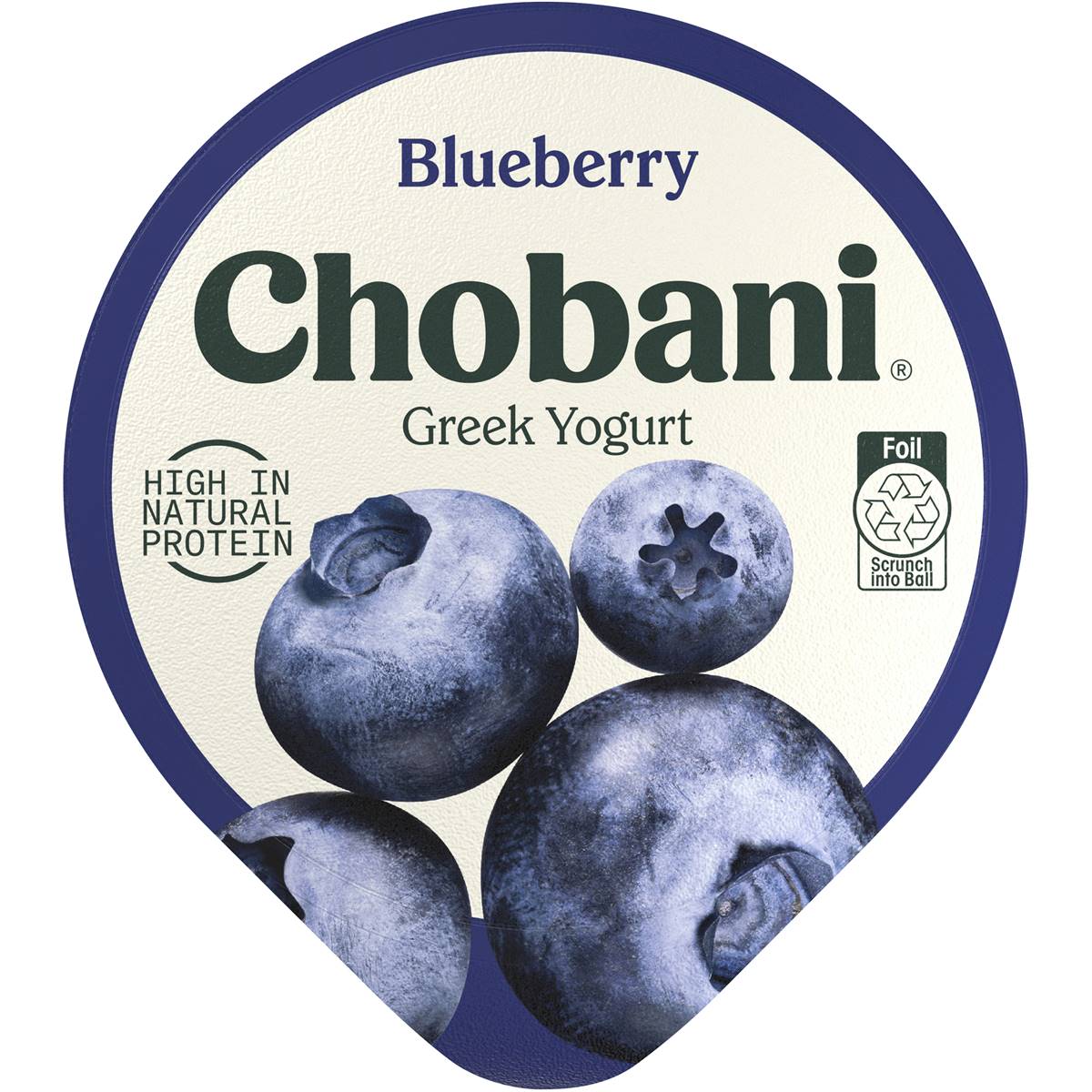 Chobani Blueberry Greek Yogurt 170g Woolworths