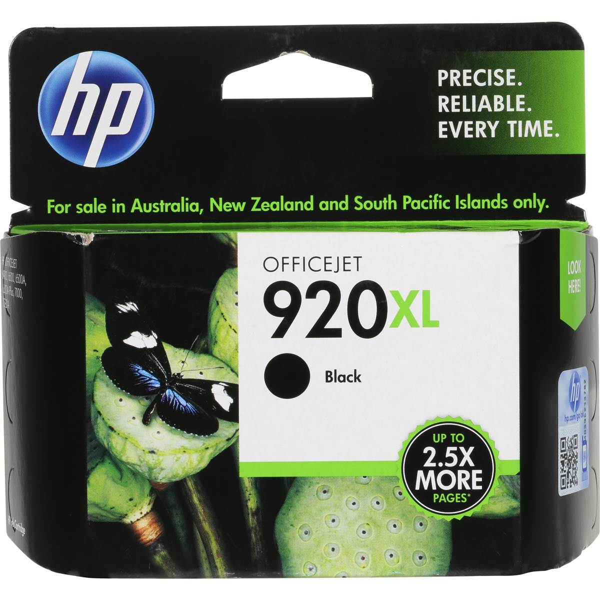 Hp Printer Ink 920xl Black Cd975aa Each Woolworths
