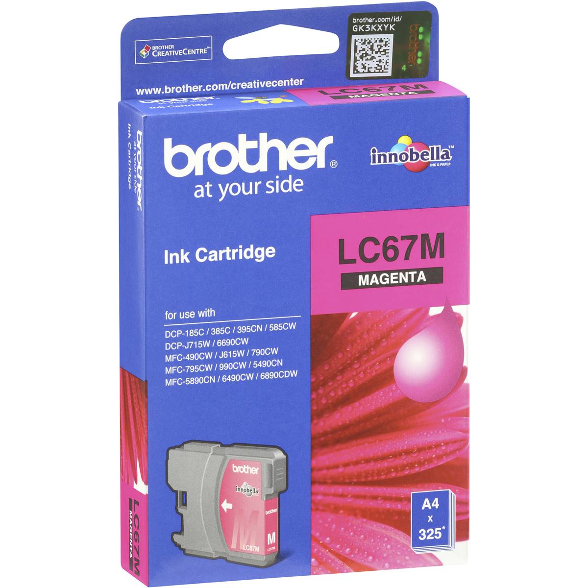 Brother Printer Ink Lc67m Magenta Each Woolworths