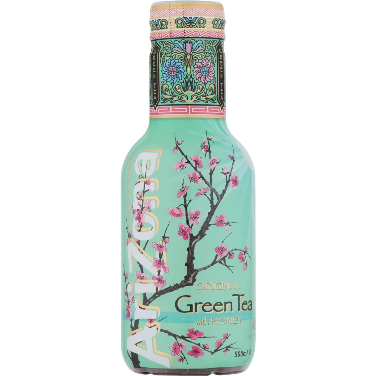 Arizona Green Tea With Honey Ice Tea 500ml Woolworths