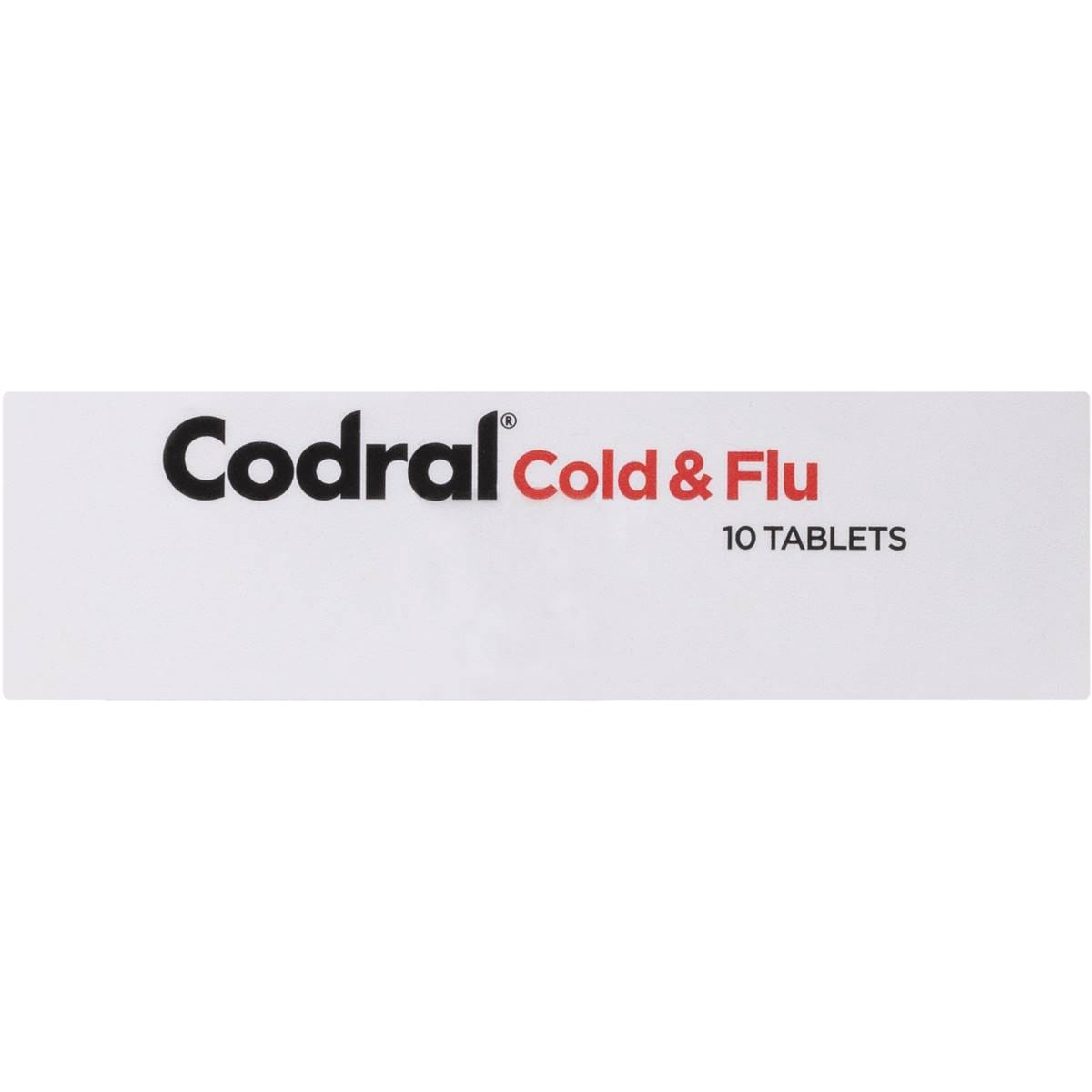 Codral Cold & Flu Tablets 10 Pack Woolworths