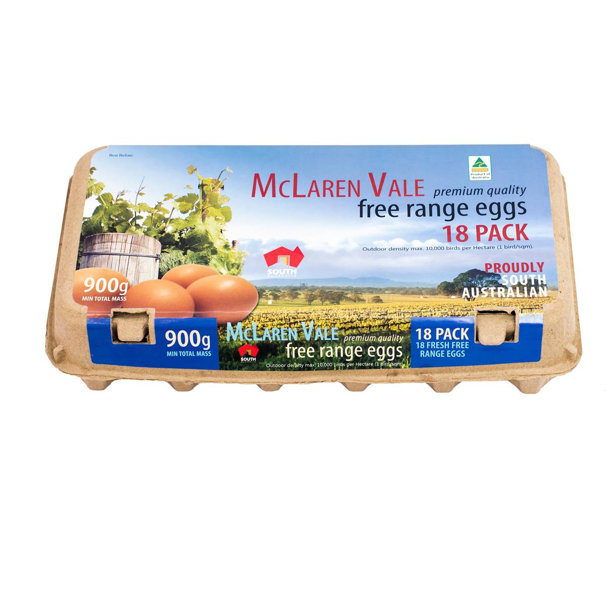 Mclaren Vale Mclaren Vale Free Range Eggs 900g