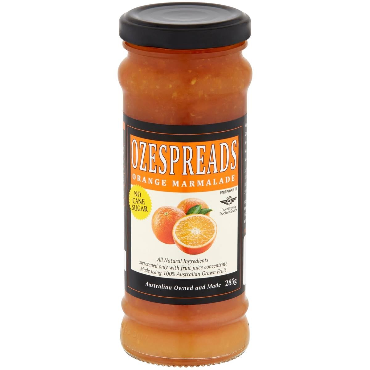 Ozespreads Orange Marmalade Jam Spread 285g Woolworths