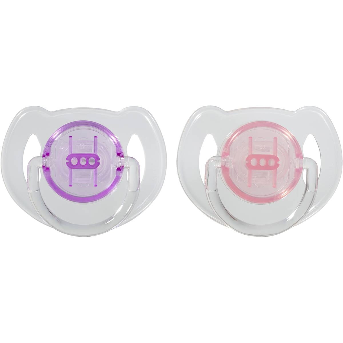 Philips Avent Avent Translucent Soother 618 Months Assorted 2 Pack