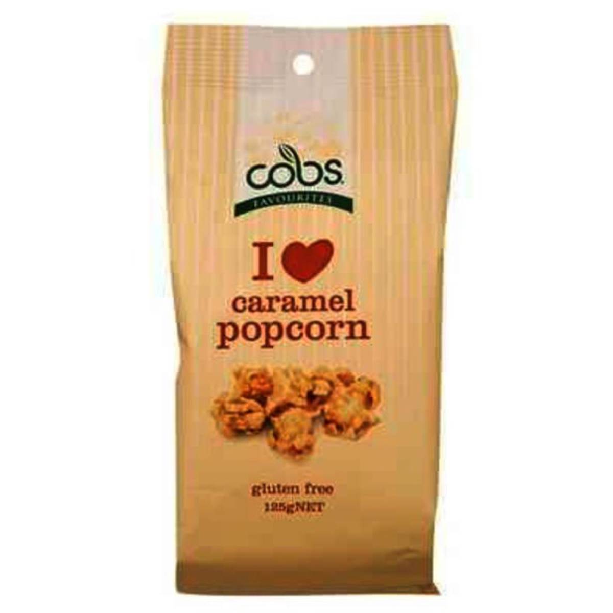 Cobs Popcorn Caramel Gluten Free