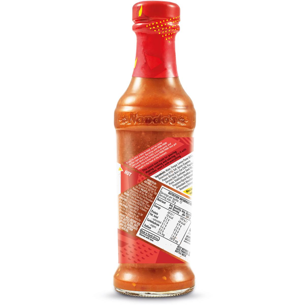 Nando's Hot Peri-peri Chilli Sauce Peri Peri Sauce 250g | Woolworths