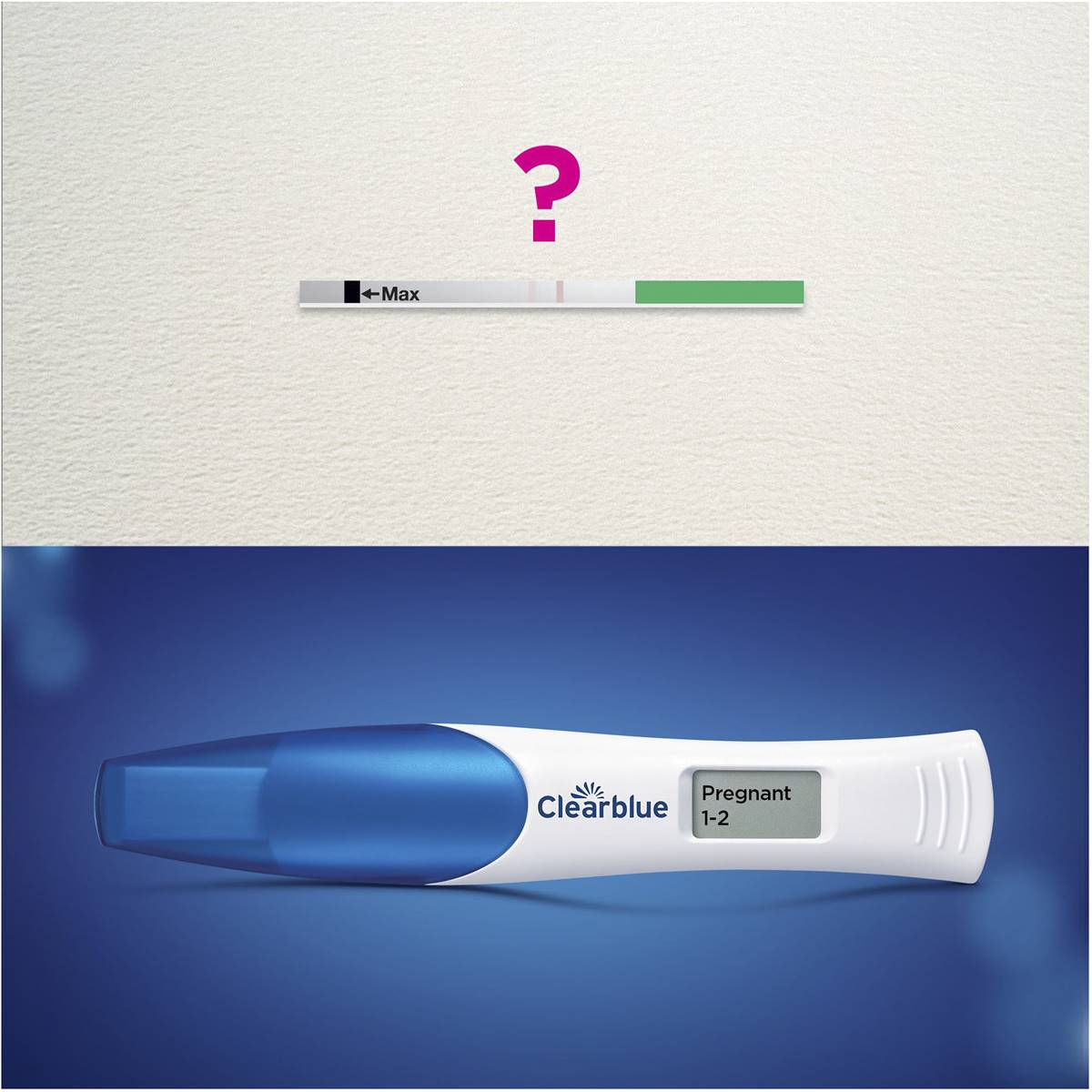 Clearblue Digital Pregnancy Test, Weeks Indicator 2 Pack | Woolworths