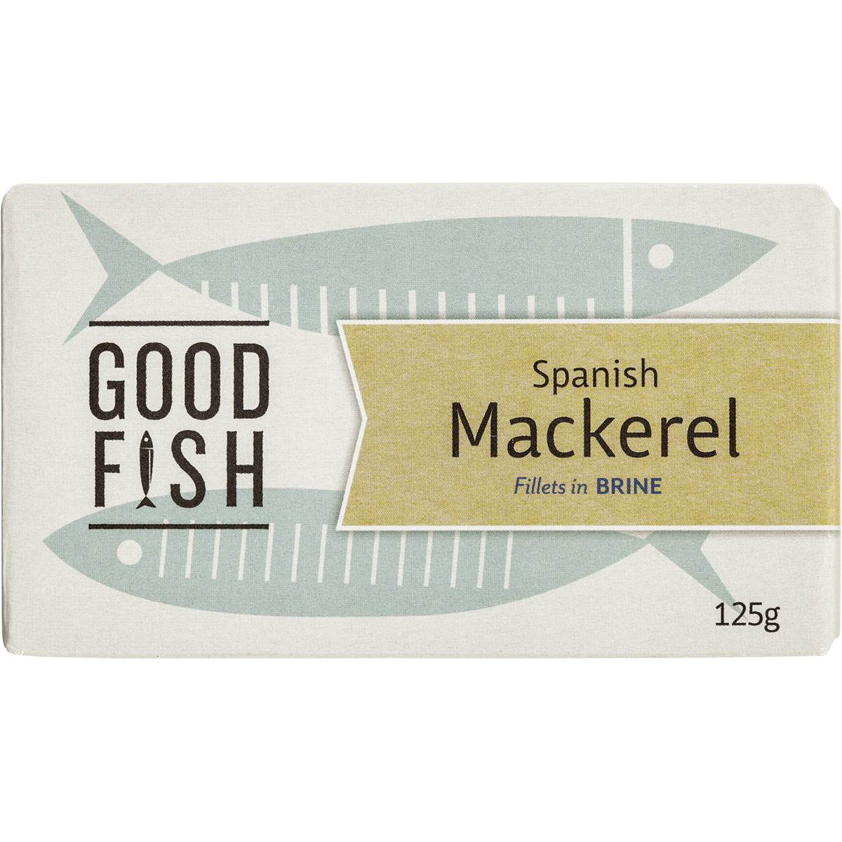 Good Fish Spanish Mackerel In Brine 125g Woolworths