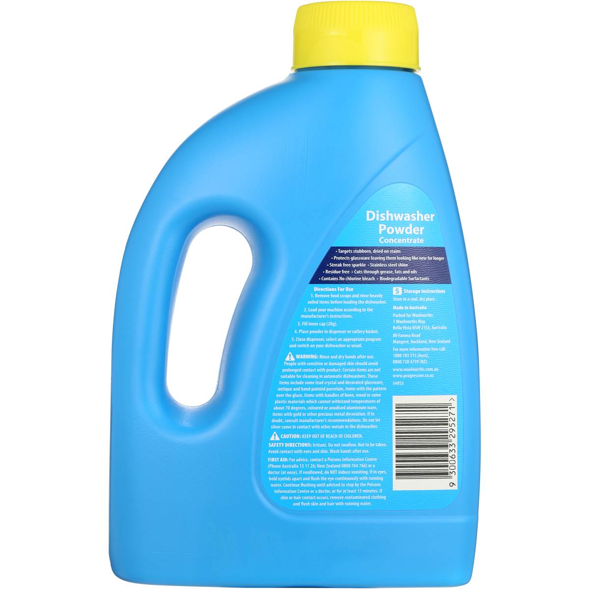 Woolworths Select Dishwashing Powder Concentrate 1kg Woolworths