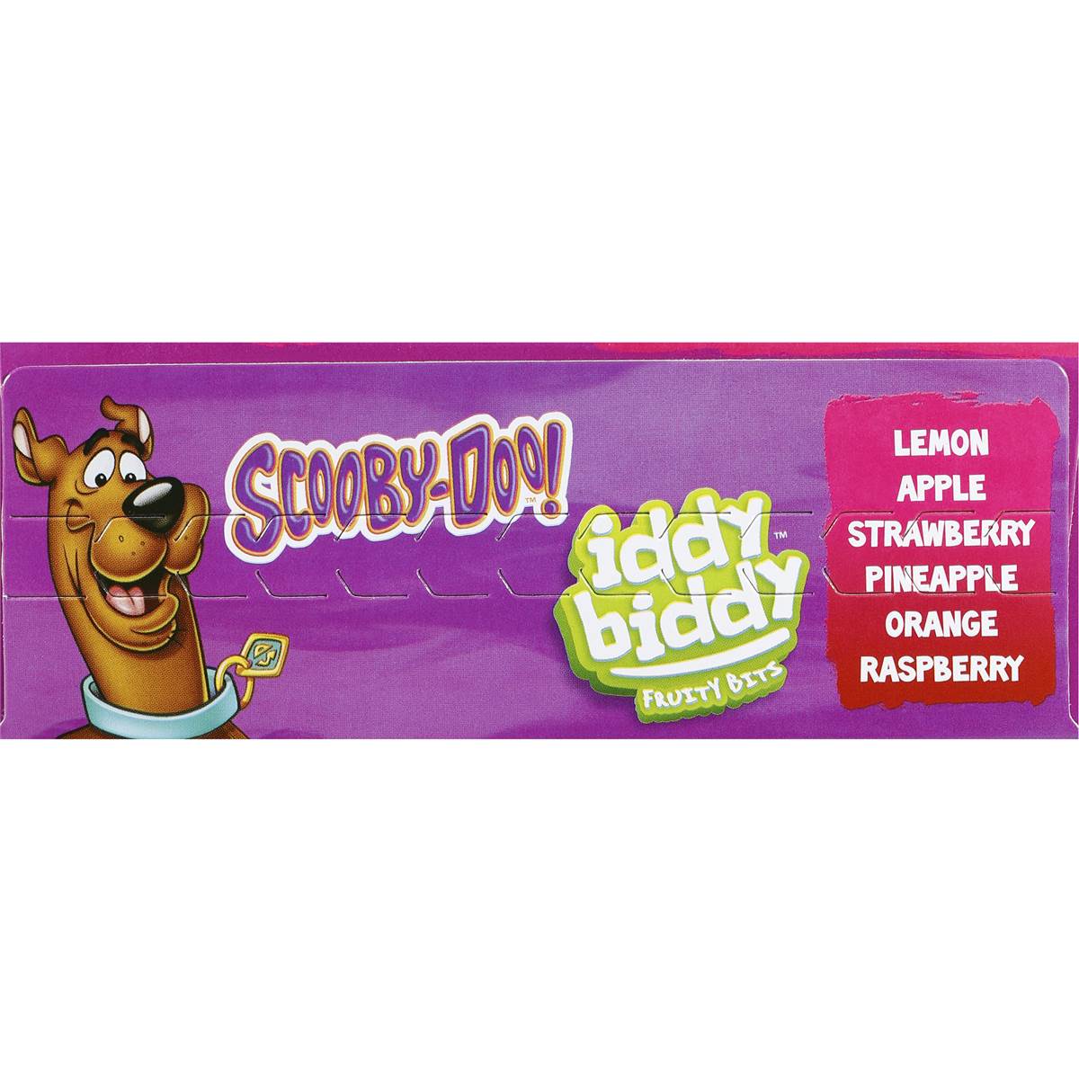 Iddy Biddy Scooby Doo Fruit Snacks 8 Pack Woolworths iddy-biddy-scooby-doo-fruit-snacks-8-pack-woolworths