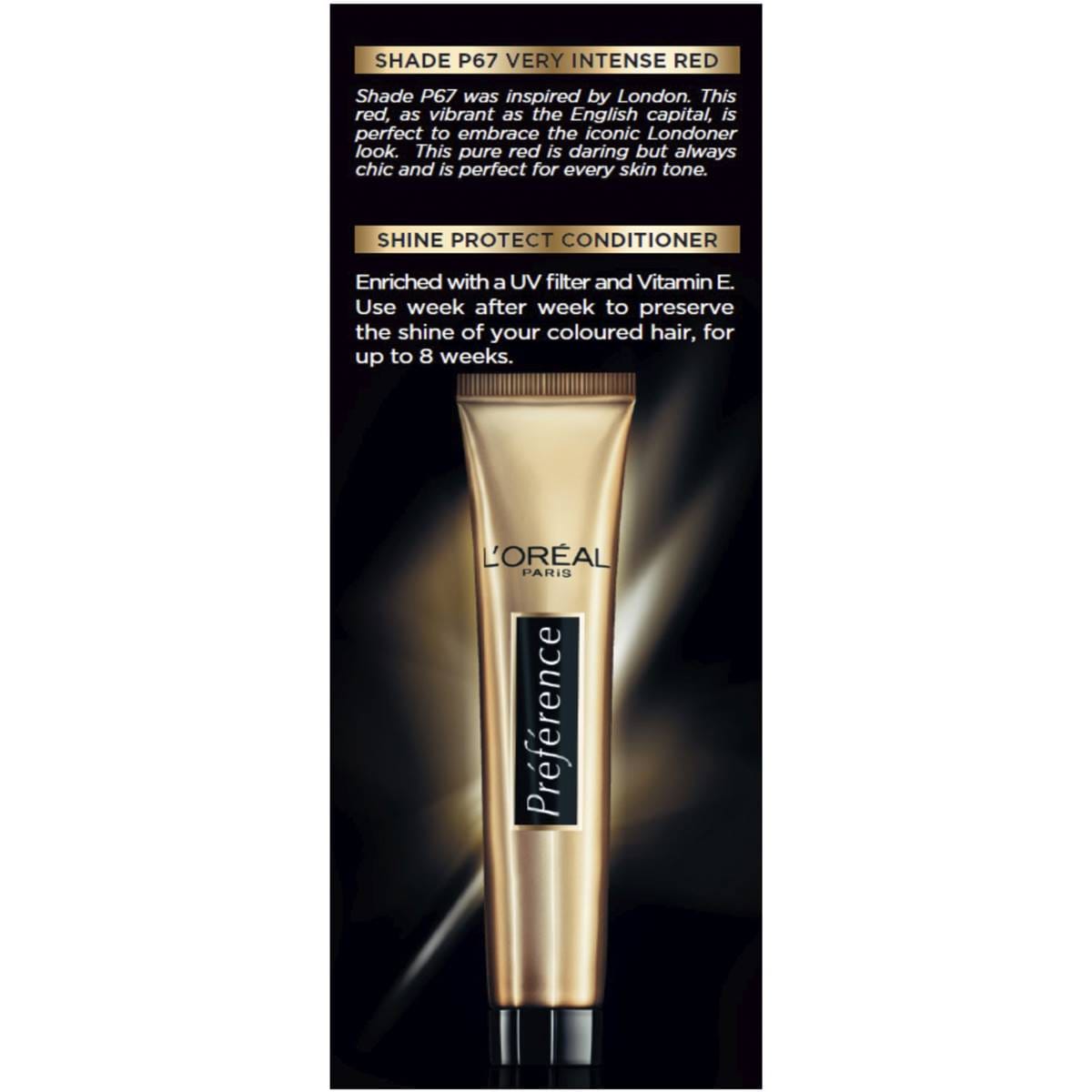 L'oreal Paris Preference P67 Scarlet Intense Red Each | Woolworths