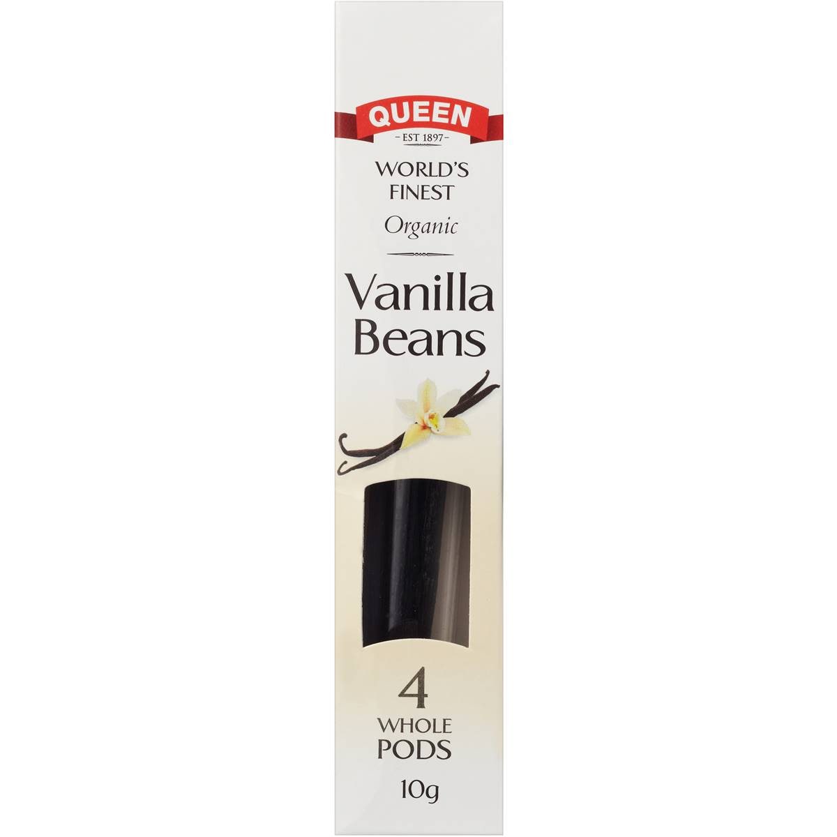 Queen Vanilla Bean Pods 10g Woolworths
