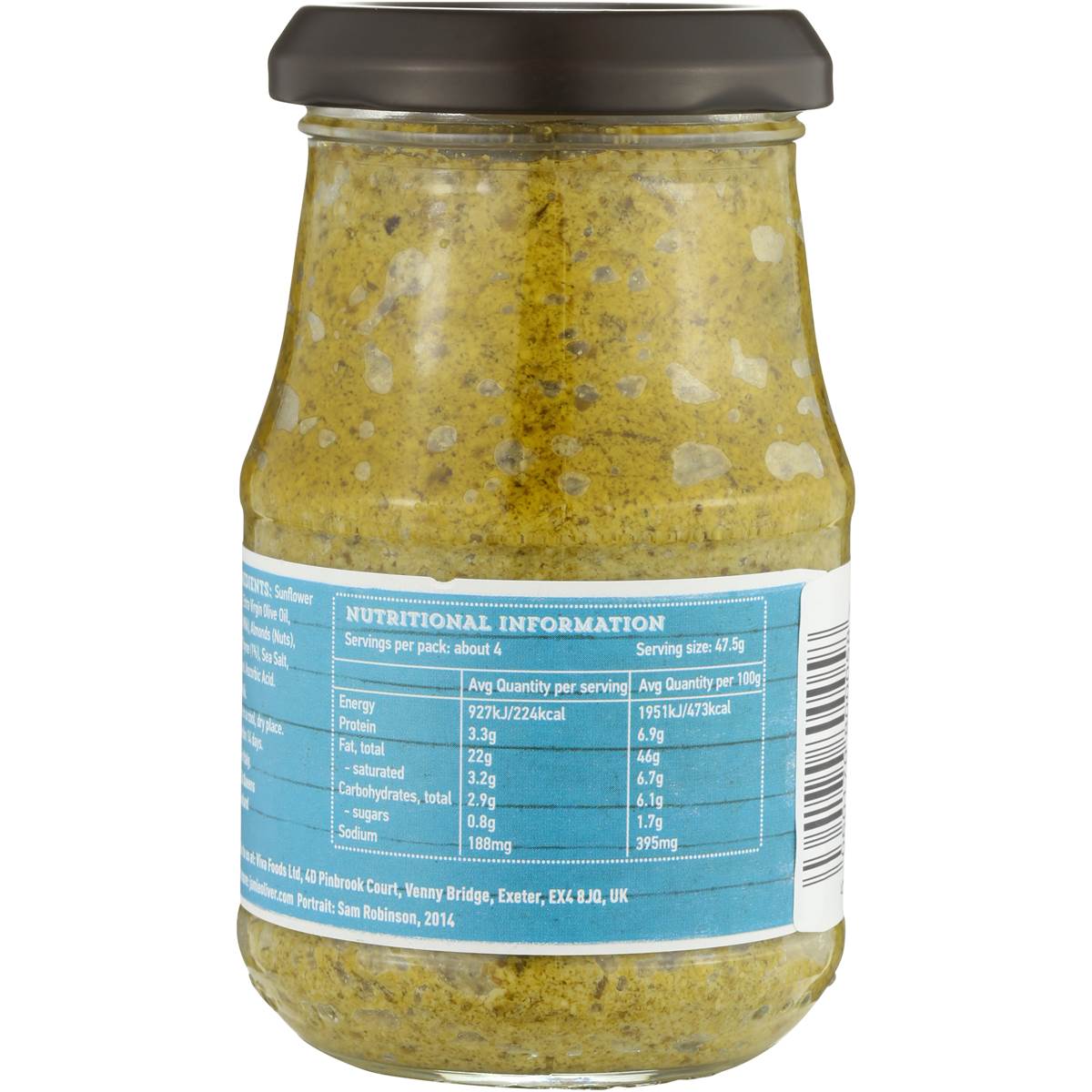 Jamie Oliver Pesto Italian Herb 190g Woolworths