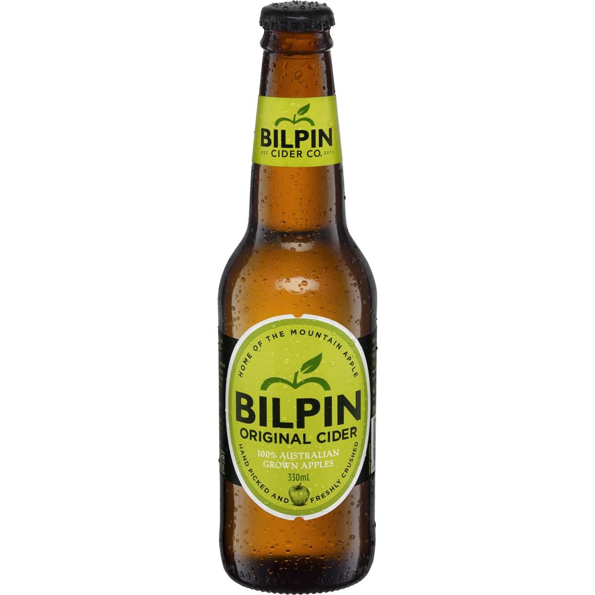 Bilpin Apple Cider Original Bottle 330ml Single Woolworths