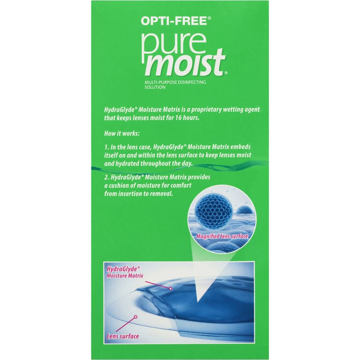 Optifree Contact Solution Pure Moist 90ml Woolworths