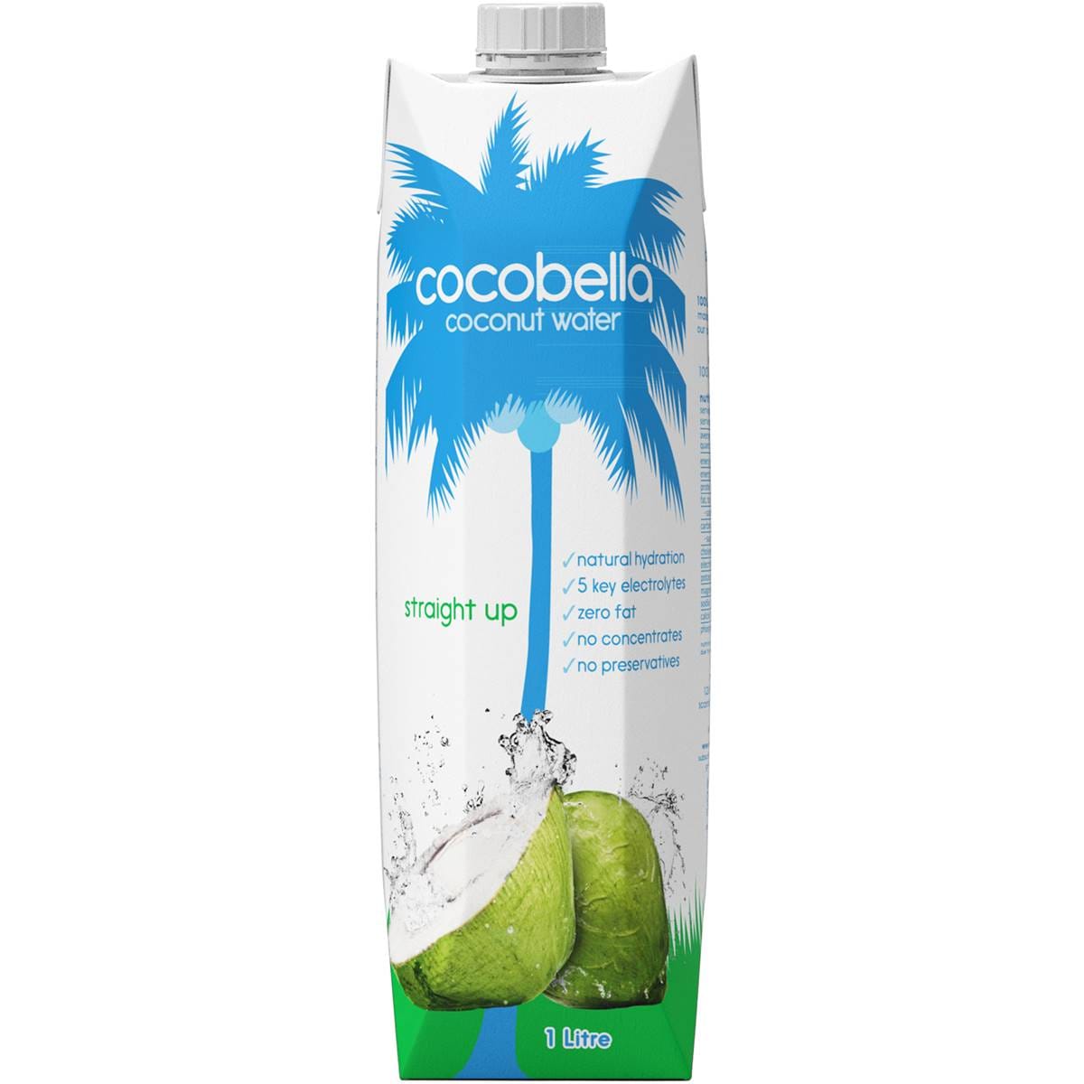 Cocobella Straight Up Coconut Water 1l Woolworths