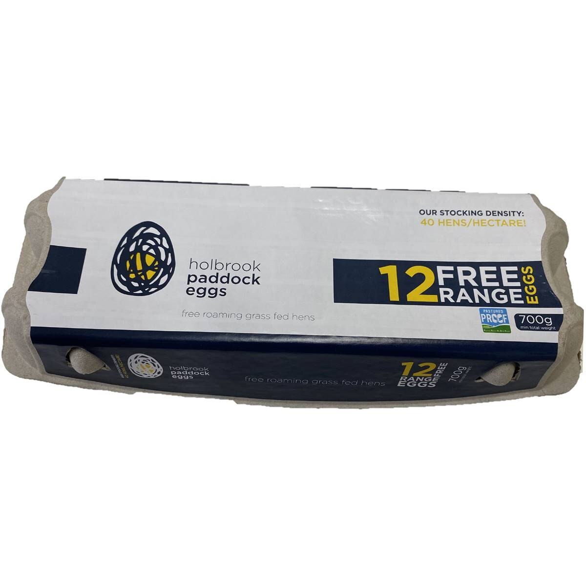 Holbrooks 12 Free Range Eggs 