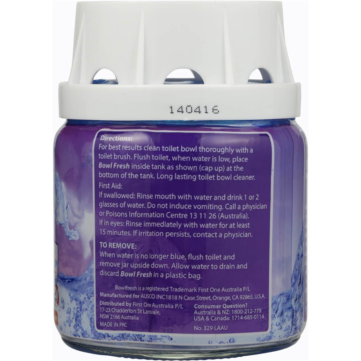 Bowl Fresh Toilet Cleaner 255g Each Woolworths