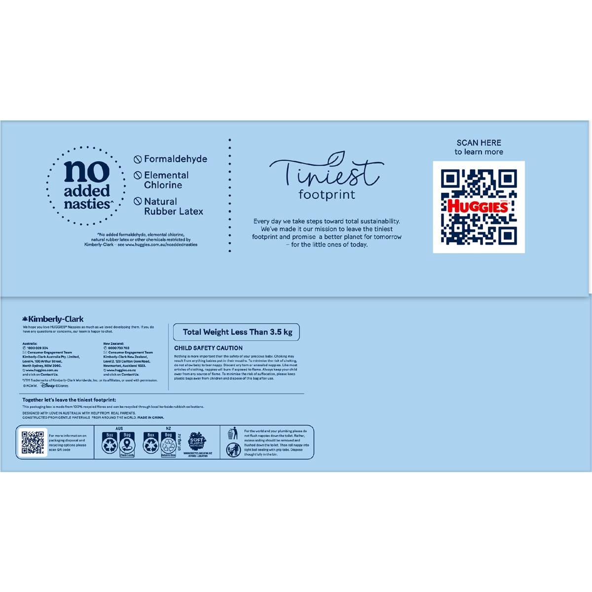 Huggies Ultra Dry Nappies Boys Size 5 (1318kg) 64 Pack Woolworths