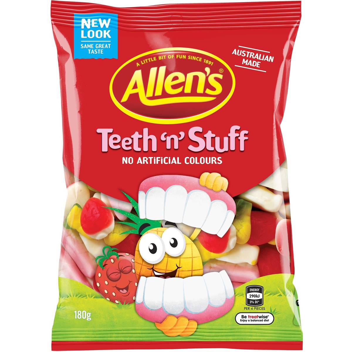 Allen's Teeth & Stuff 180g Woolworths