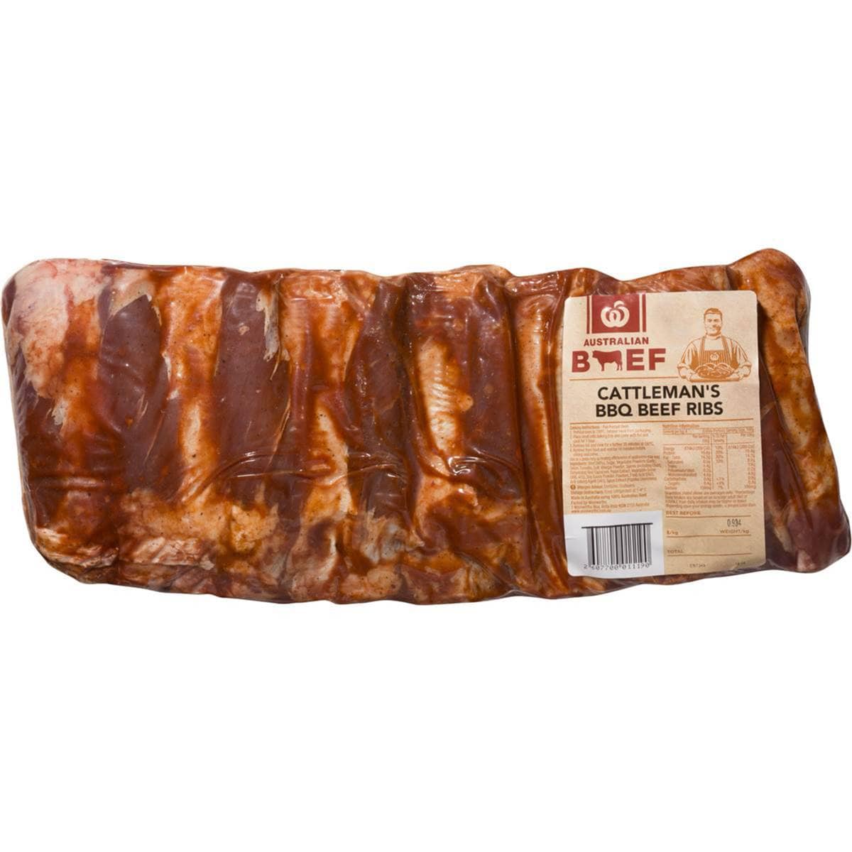 Woolworths Cattlemans Bbq Beef Ribs 650g 1kg Woolworths