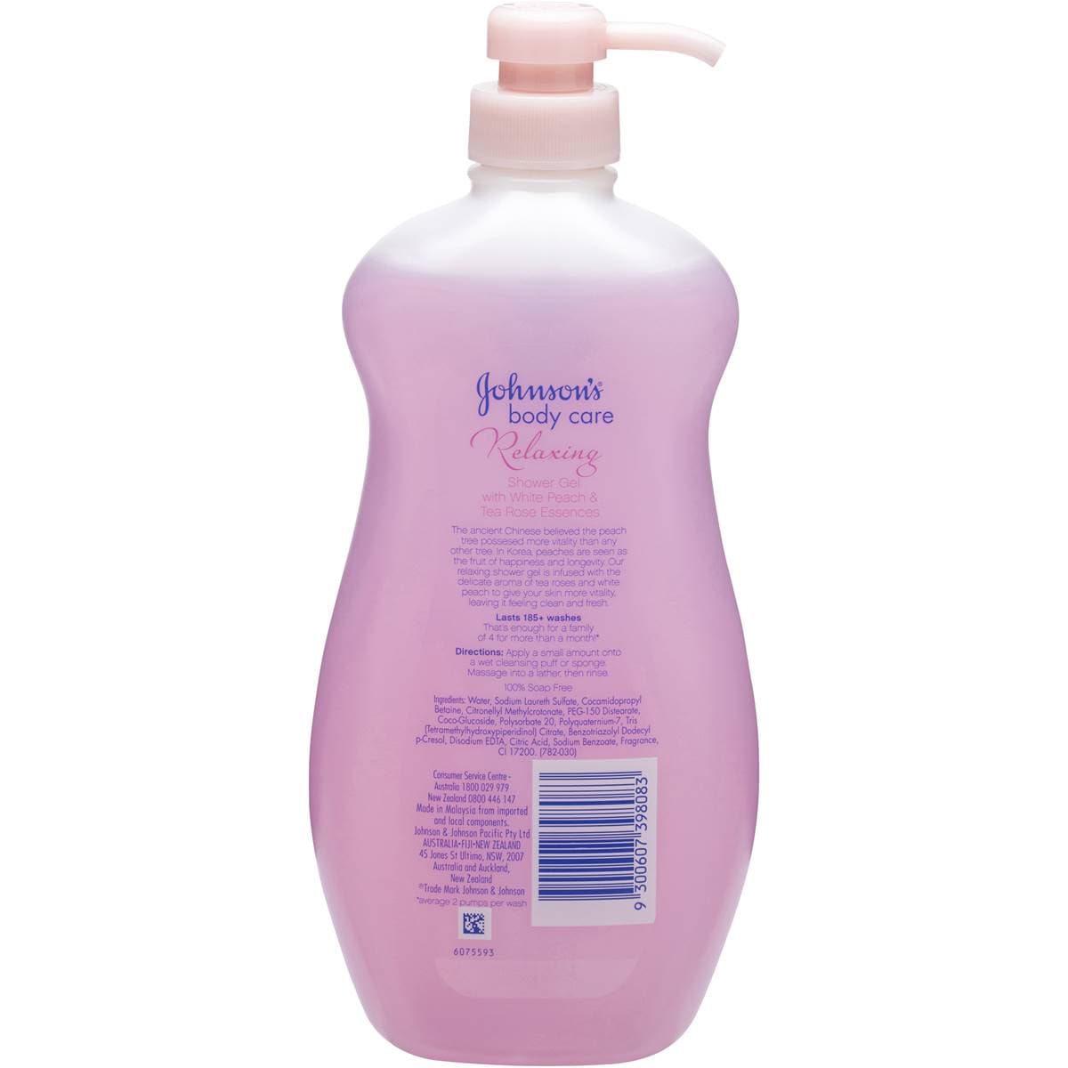 Johnson's Body Wash Relaxing 1l Woolworths