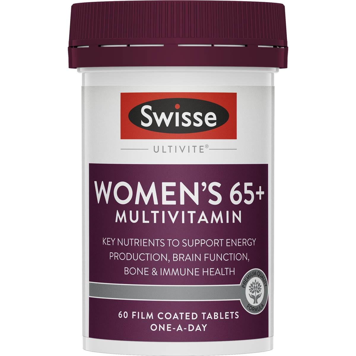 Swisse Ultivite Women's 65+ Multivitamin Tablets 60 pack