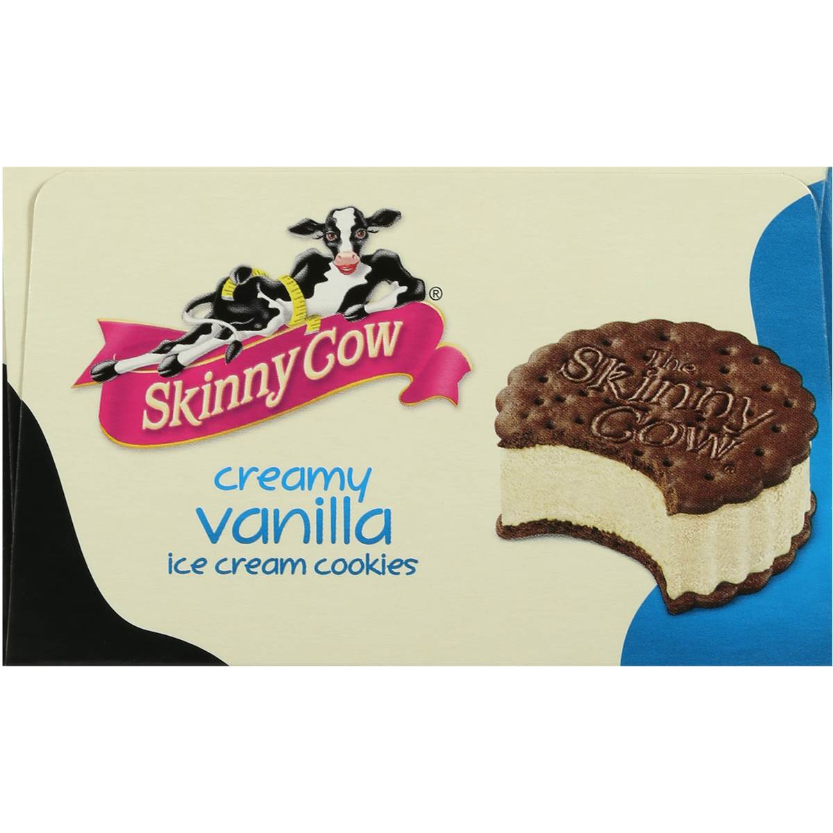 Skinny Cow Ice Cream Cookies Vanilla 4pk 440ml | Woolworths
