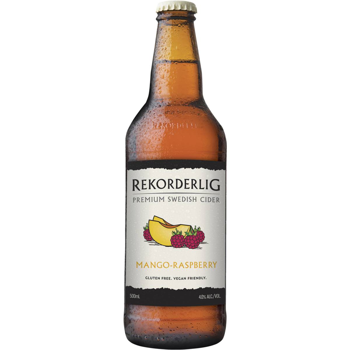 Rekorderlig Mango & Raspberry Cider Bottle 500ml Single Woolworths