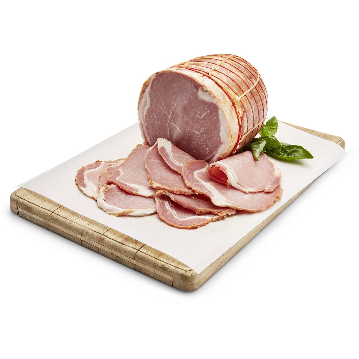 Bertocchi Pancetta Hot Sliced From The Deli Per Kg Woolworths