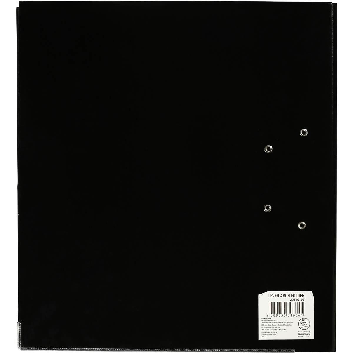 Essentials Folder Lever Arch File 3 Inch Each Woolworths